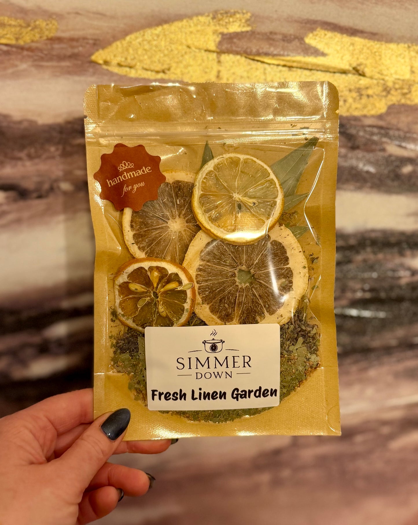 Fresh Linen Garden Simmer Pot Kit