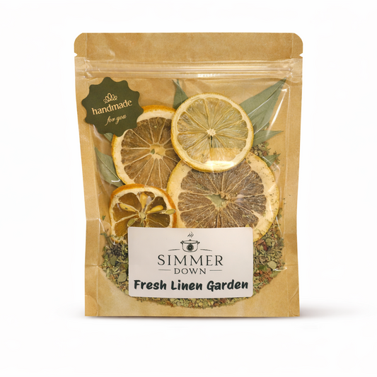 Fresh Linen Garden Simmer Pot Kit
